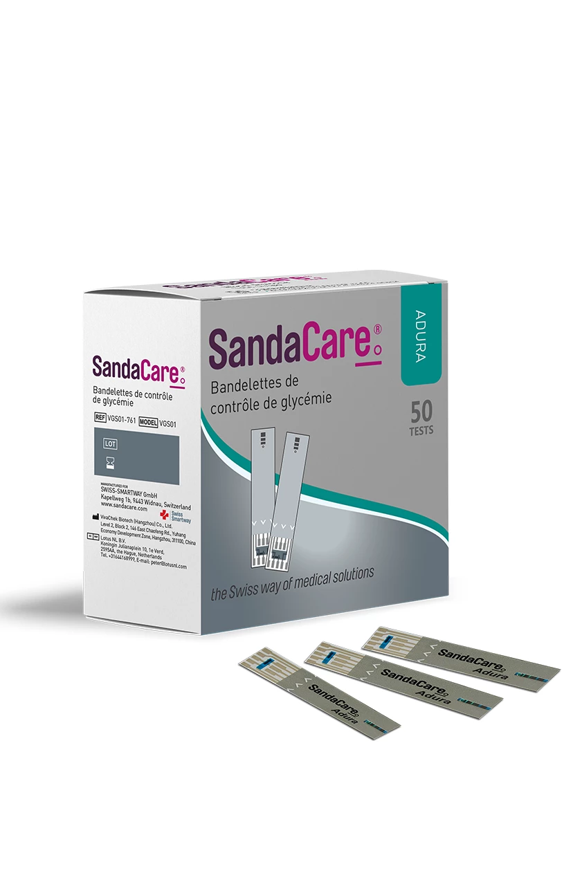 SandaCare Adura test Strips